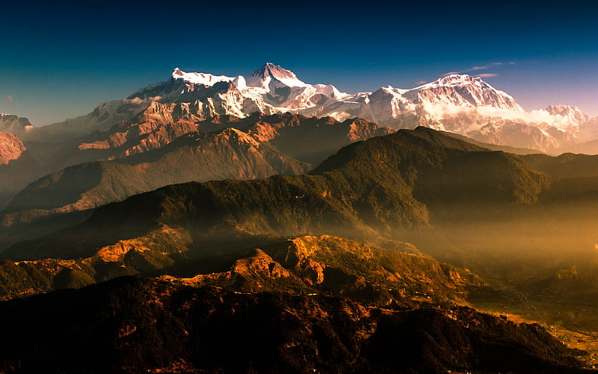 gunung, nepal, himalaya, pegunungan, , ultra 16:10, layar lebar, , latar belakang, 16563, Nepal Wallpaper HD