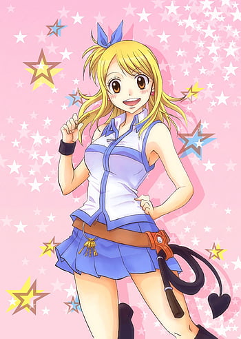 Fairy Tail Lucy Heartfilia Name Anime Drawing by Anime Art  Pixels