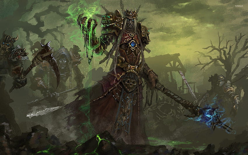 Undead warlock - World of Warcraft - Game, WoW HD wallpaper