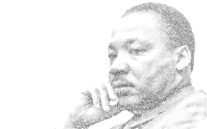 Tło Martina Luthera Kinga Jr., MLK Tapeta HD