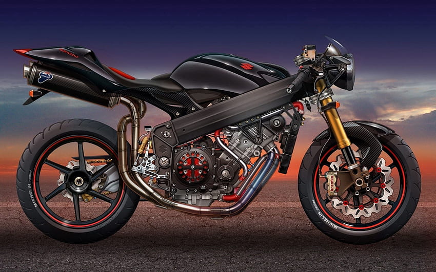 Motorcycles, Suzuki, Motobike, Motorbike, Suzuki Gs1000 HD wallpaper