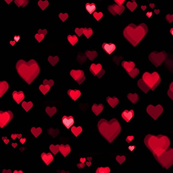 Red Heart In Black Background Red Aesthetic HD wallpaper  Peakpx