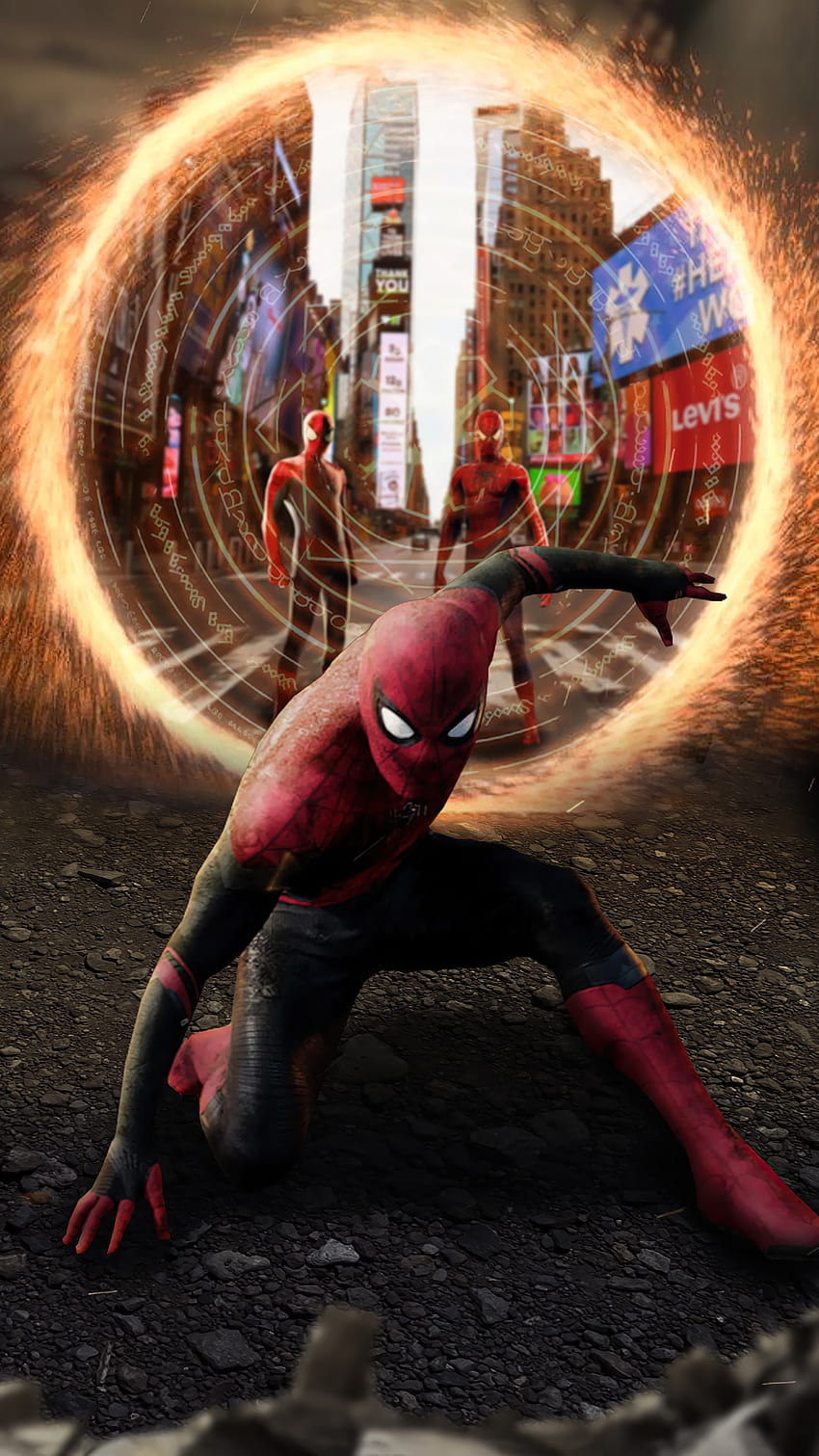 Spider Man No Way Home, Spiderman, Marvel HD phone wallpaper