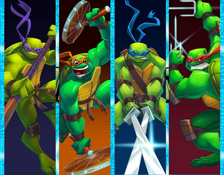 Collection de tortues ninja sur, nouvelles tortues ninja Fond d'écran HD