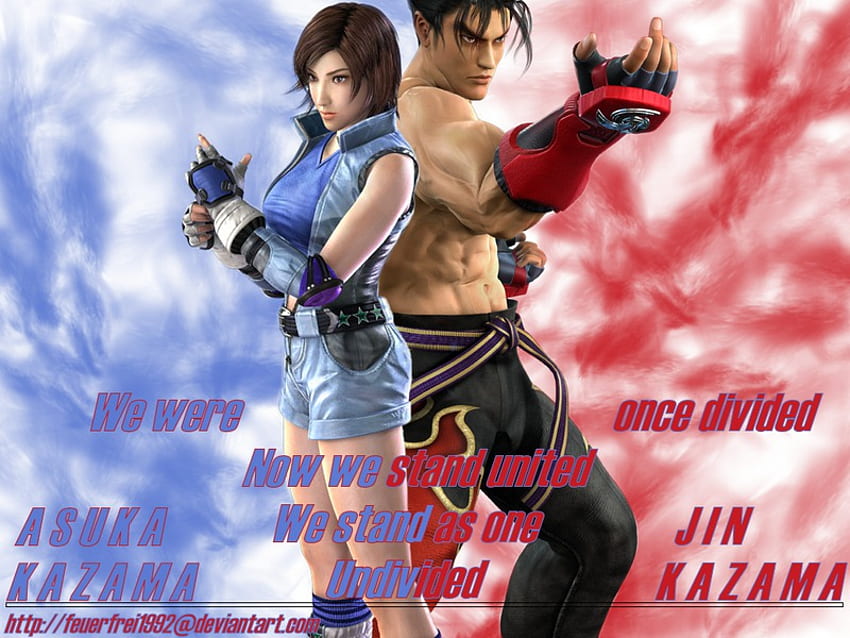 Two of the beast tekken fighters, tekken, jin, video game, fighters HD wallpaper