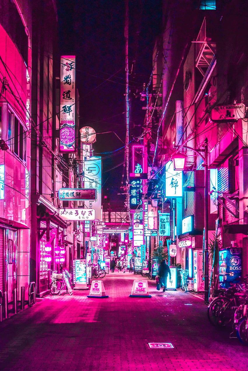 Neon japan, street_light HD phone wallpaper | Pxfuel