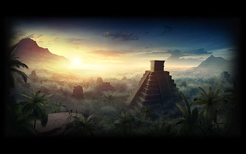 Mesoamerican . Mesoamerican, Aztec Pyramid HD wallpaper | Pxfuel