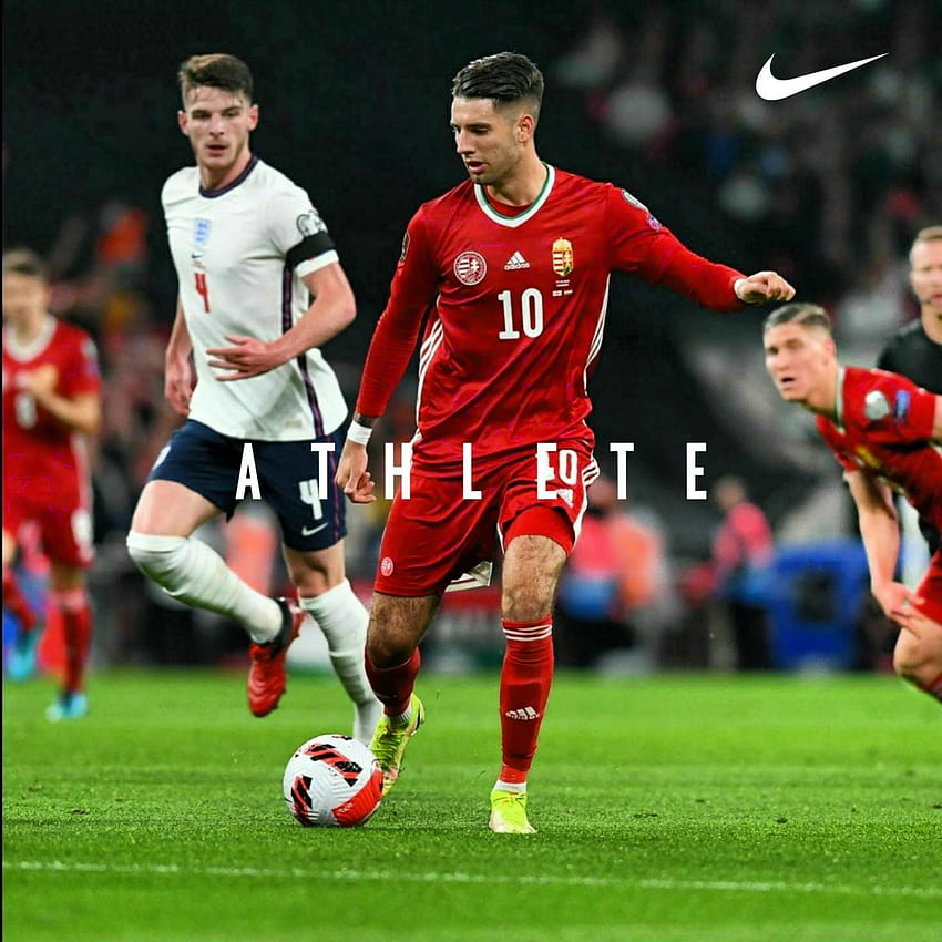 Szoboszlai Dominik, sports uniform, soccer, english, hungary HD phone wallpaper
