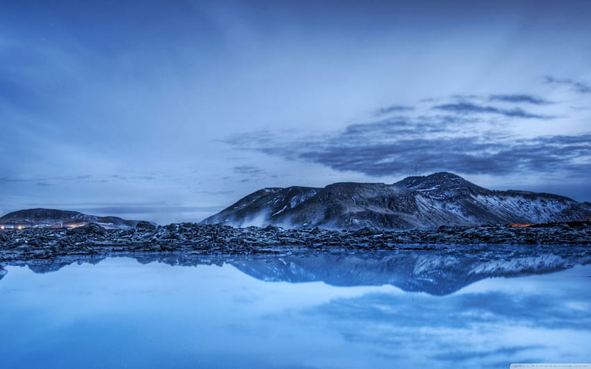 Blue Lagoon, Iceland Ultra Background for : Multi Display, Dual Monitor : Tablet : Smartphone HD wallpaper