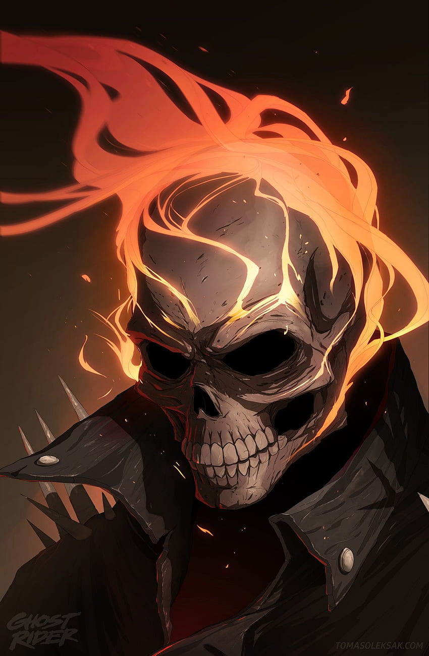 Tomas Oleksak Ghostider Final (1190×1821). Ghost Rider , Ghost Rider Marvel, Ghost Rider Tattoo HD phone wallpaper