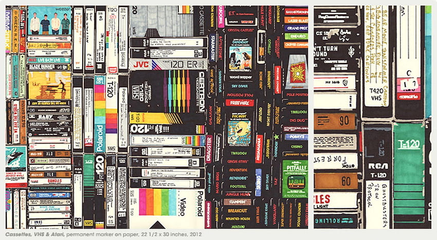 VHS Tapes HD wallpaper
