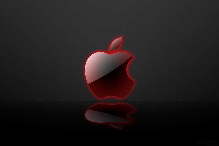 Red Apple Logo, Apple's Logo HD wallpaper
