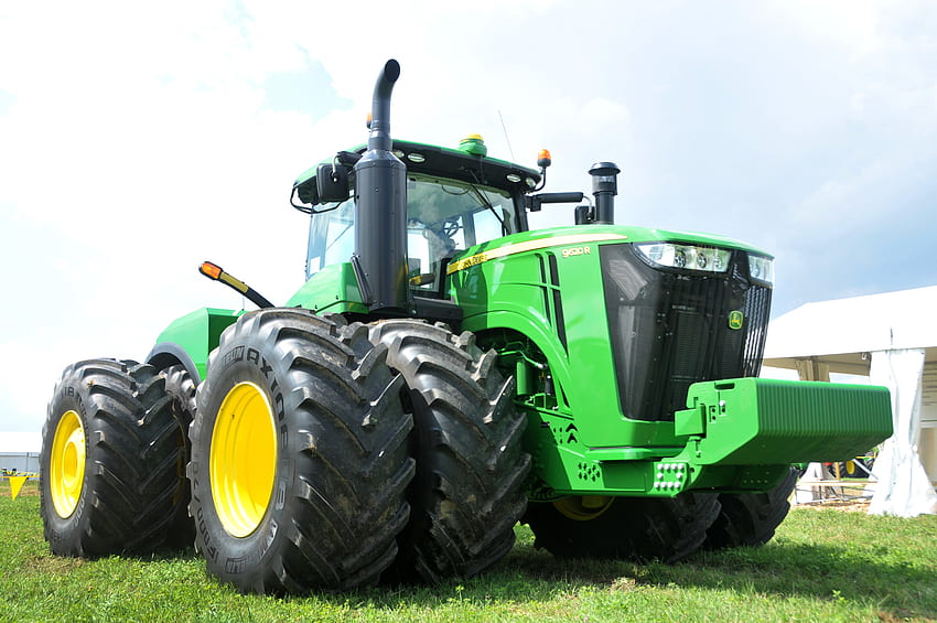 John, Deere, Tractor, Farm, Industrial, Farming, 1jdeere, Construction / and Mobile Background HD-Hintergrundbild