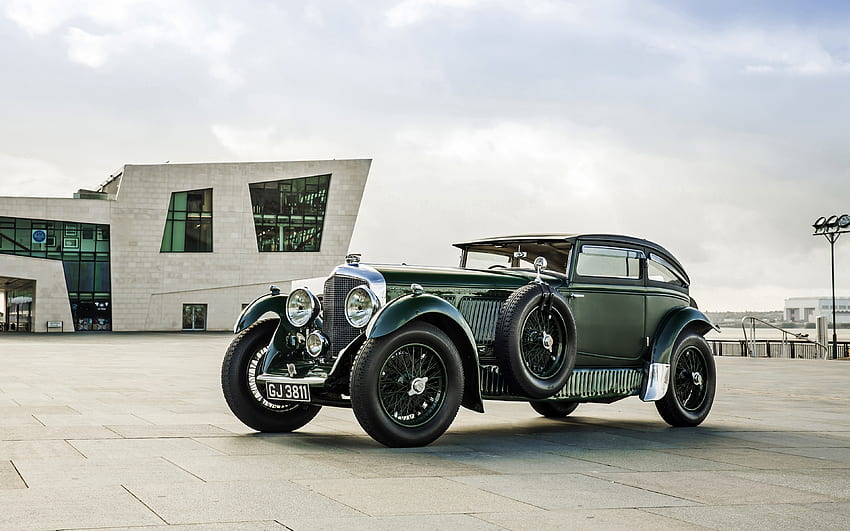 Bentley 1930 Speed 6 Coupe vintage automobile, Classic Bentley HD wallpaper