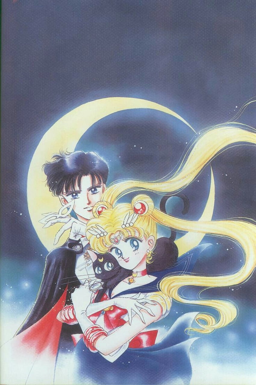 Máscara de Sailor Moon y Tuxedo. Sailor moon manga, Sailor moon usagi y Pretty guardian sailor moon fondo de pantalla del teléfono