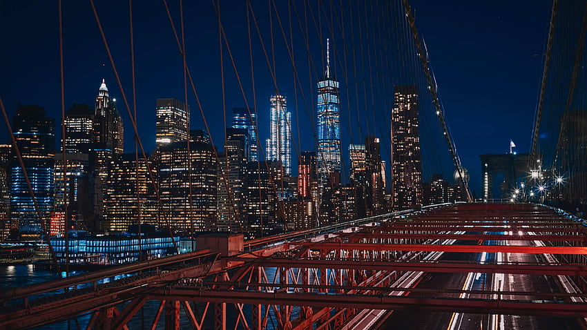 nueva york, brooklyn, puente, ciudad, y fondo de pantalla