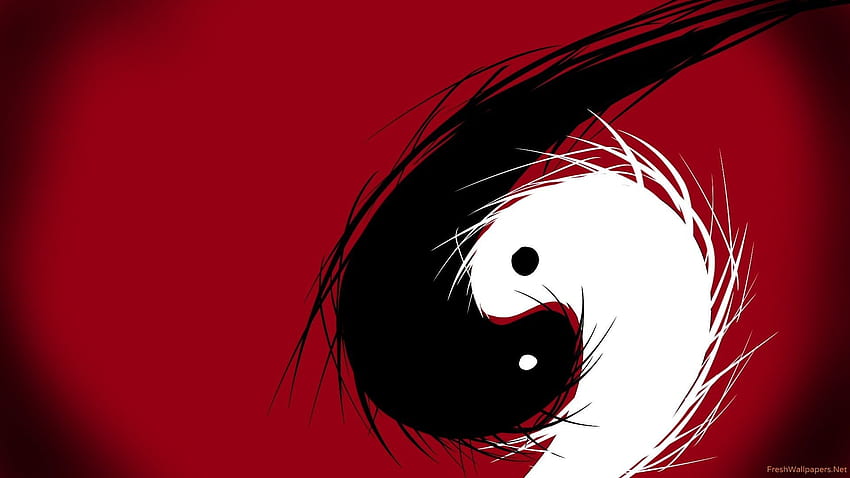Yin Yang, pez Koi Yin Yang fondo de pantalla