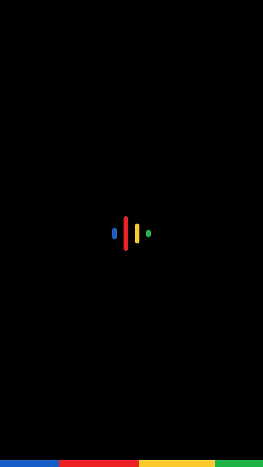 Czarny Amoled Google, Amoled logo Tapeta na telefon HD