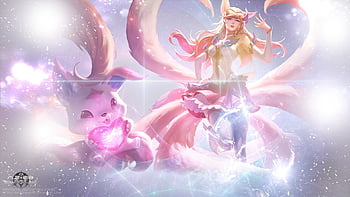 Star Guardian Seraphine LoL (Wild Rift) Wallpaper 8K #8471g