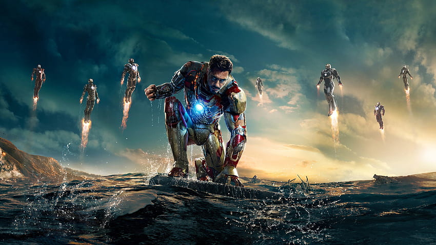 er Action Iron Man 3 Marvel Live HD-Hintergrundbild