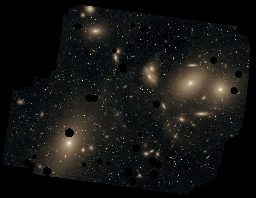 おとめ座星団、ラニアケア超星団 高画質の壁紙