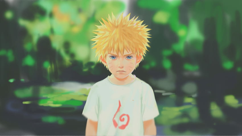 Uzumaki Naruto, Childhood, Semi Realistic, Blue Eyes, Naruto for U TV HD wallpaper