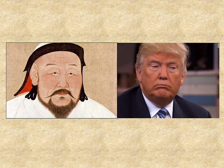 Kublai Khan's grunts and Donald Trump's tweets - Franx Fiction - Joachim Frank HD wallpaper