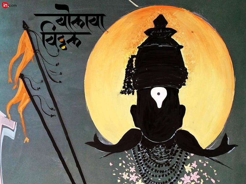 Vitthal Painting I Vithu mauli I Acrylic Painting I Pradnyesh Art - YouTube