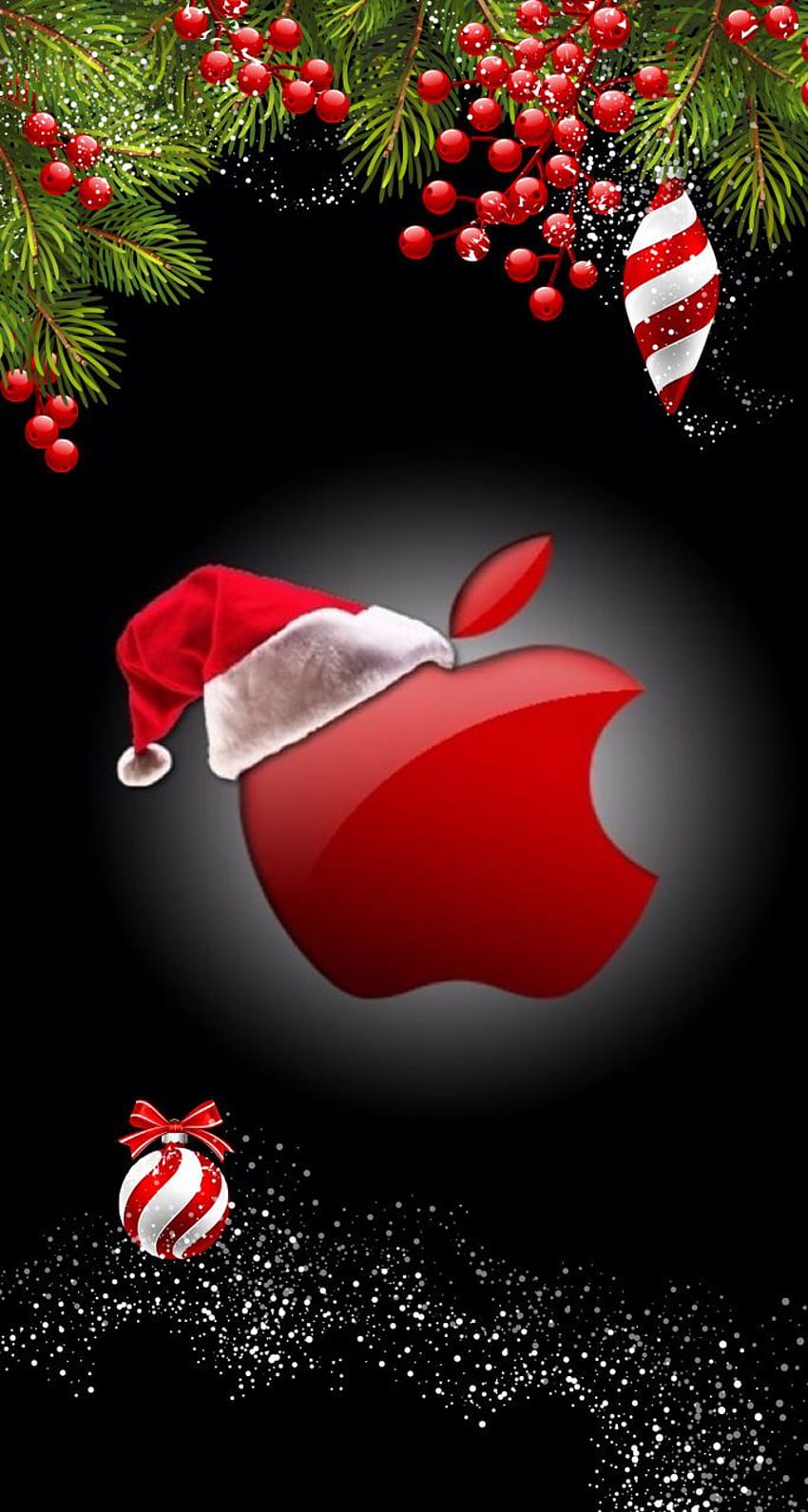 Открытка из приложения Кефир C 1430230. Iphone Weihnachten, iPhone Logo, Apple HD-Handy-Hintergrundbild