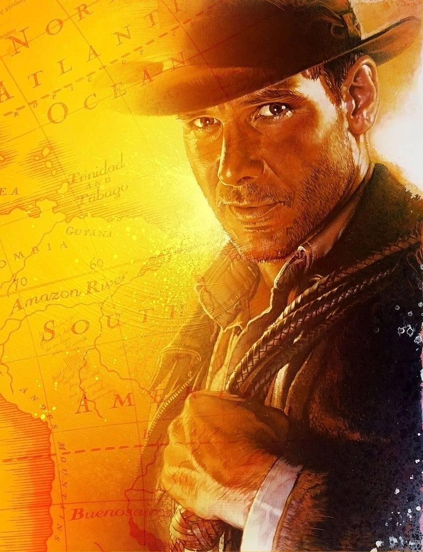 Poster di Indiana Jones 4 - Indiana Jones Sfondo del telefono HD
