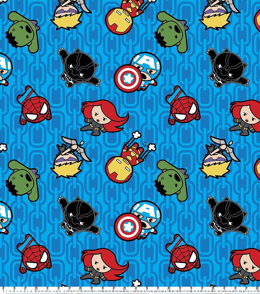 Marvel Fleece Fabric 59 Kawaii Action. JOANN in 2020. Marvel fabric, Disney fabric, Marvel, Marvel Pattern HD phone wallpaper