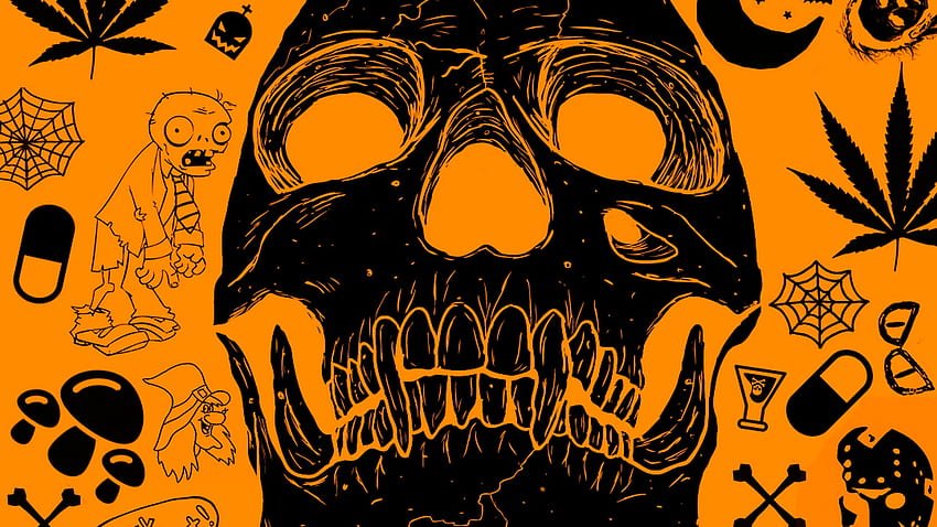 Halloween Aesthetic - 2021 Cute , Spooky Computer HD wallpaper