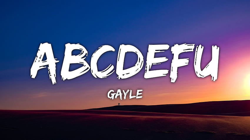 GAYLE, Abcdefu HD wallpaper | Pxfuel