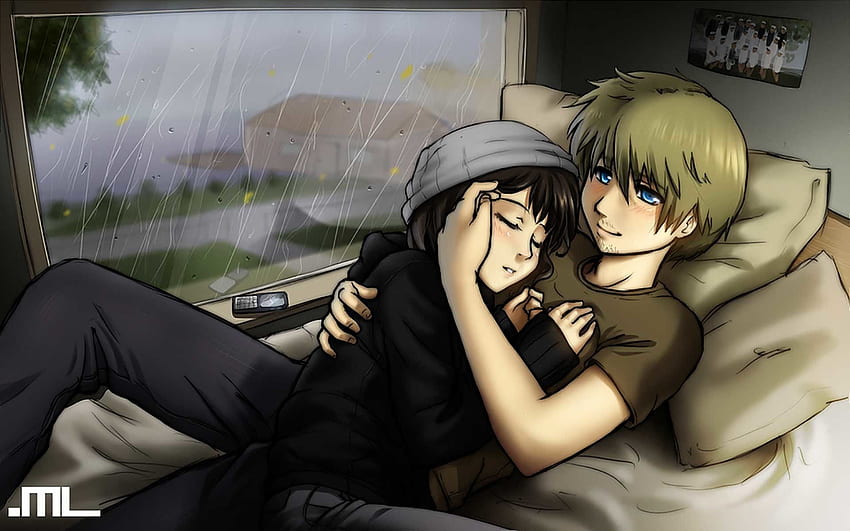 Emo anime couple by 2LoveGir on DeviantArt