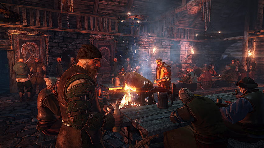 Screenshots - The Witcher 3 Wiki Guide. The witcher, Tavern HD wallpaper