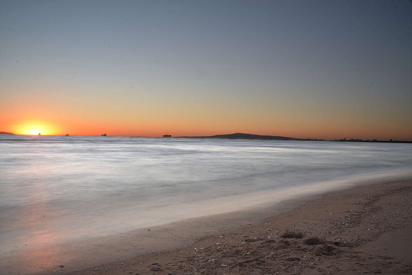 beach, california, landscape, longexposure, nikon, ocean, Southern California HD wallpaper
