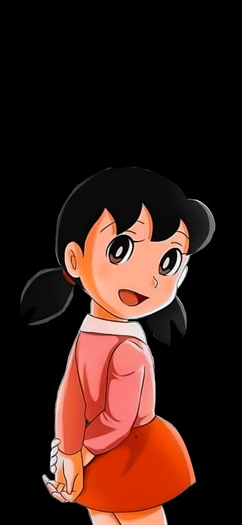 Download Nobita Shizuka HD Mascot Play Wallpaper | Wallpapers.com