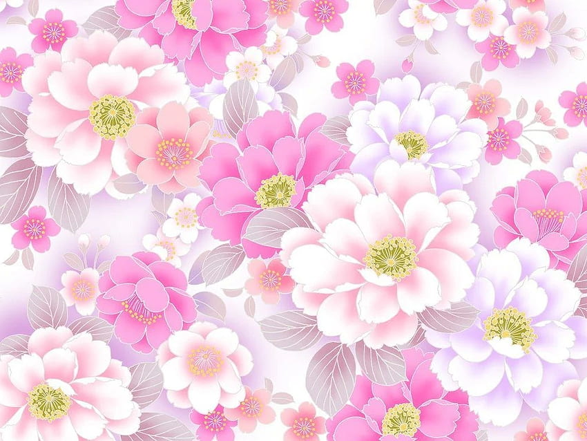 Floral background. Wedding Flower PowerPoint Background and 07. Pink floral , Floral background, Pink flowers background HD wallpaper