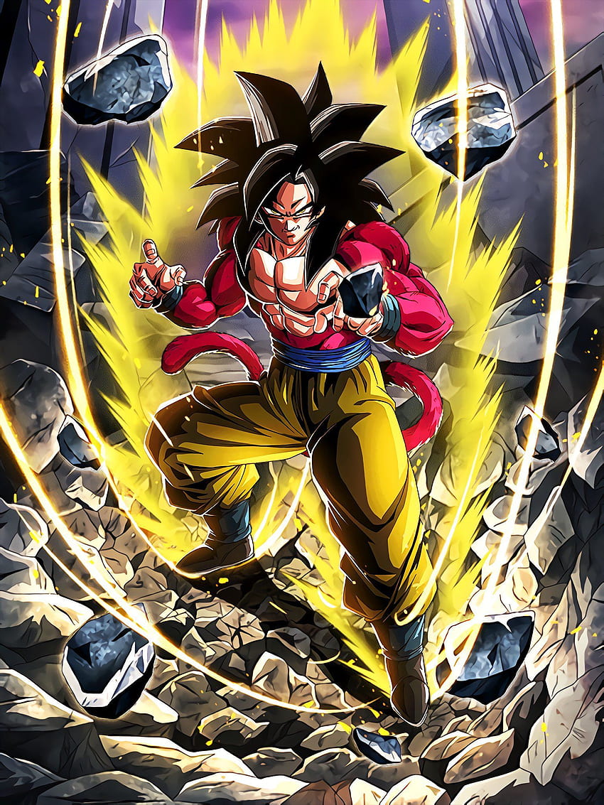 Goku super saiyan 4 draw ❤  Super sayajin, Goku, Super sayajin 4