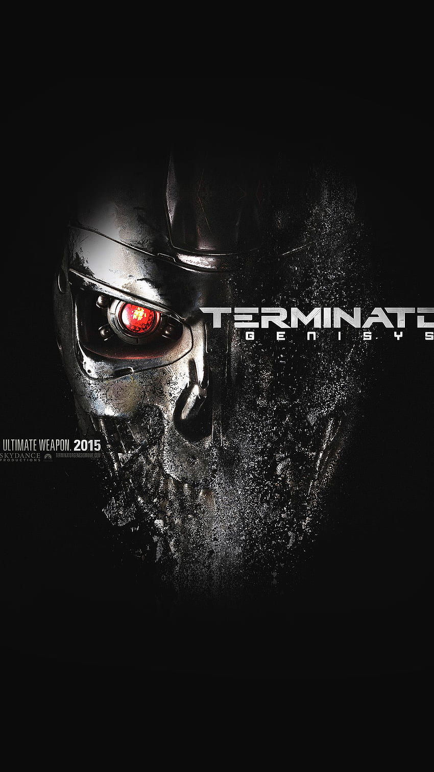 Terminator Genesis Poster Film Art Illust Dark HD phone wallpaper