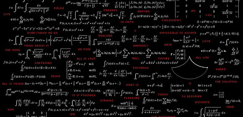 物理学方程式数学数学公式ポスター科学テキスト 高画質の壁紙