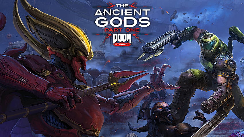 DOOM Eternal The Ancient Gods, The Ancient One HD wallpaper