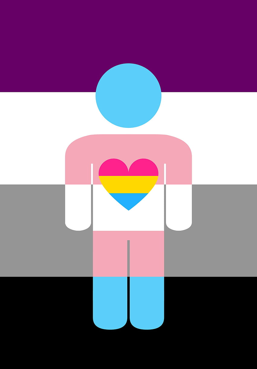 Orgullo Transgénero, Asexual fondo de pantalla del teléfono