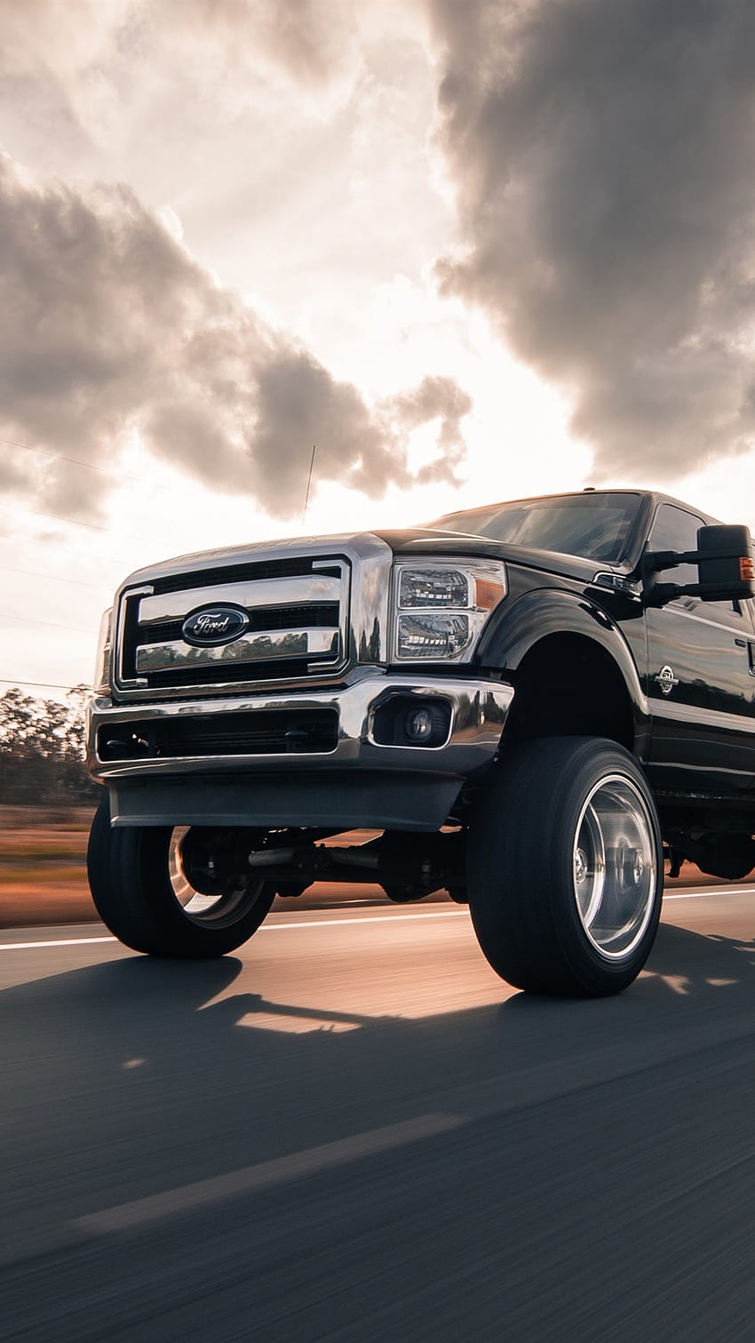 Ford Truck iPhone, Ford F350 HD phone wallpaper