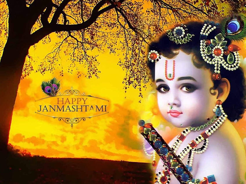 Happy Krishna Janmashtami 2020: 願い事、メッセージ、引用、Facebook & Whatsapp ステータス - Times of India 高画質の壁紙