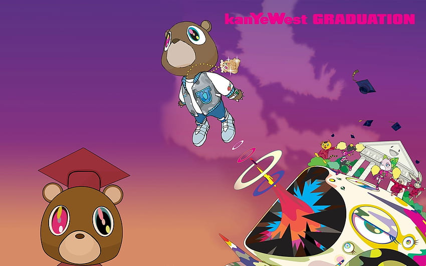 Álbum Kanye West Graduación - - - Consejo fondo de pantalla