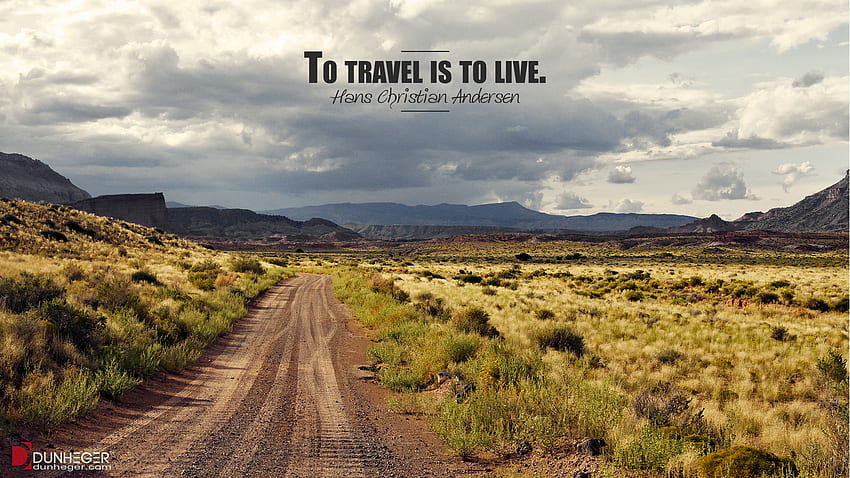 Travel Quotes – Hans Christian Andersen, Adventure Quote HD wallpaper