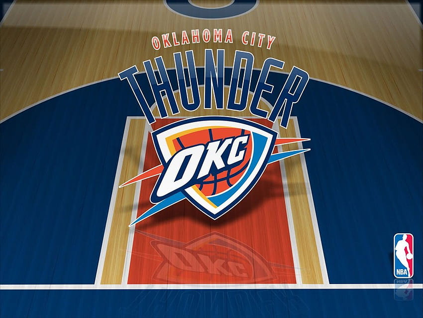 Oklahoma City Thunder Court .teahub.io, Thunder Basketball Tapeta HD