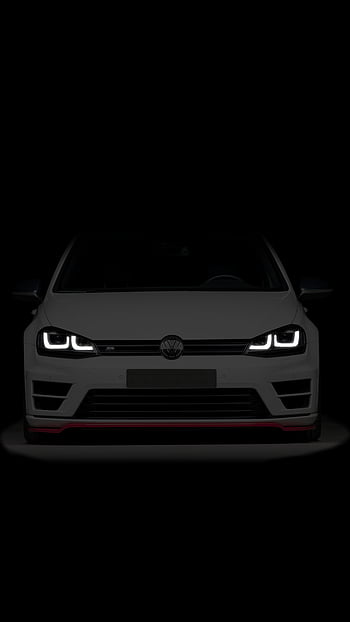 Volkswagen Golf GTI TCR, 2019, Oettinger, white hatchback, tuning Golf,  exterior, HD wallpaper