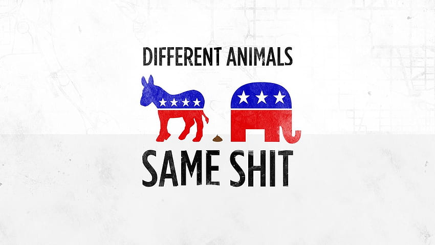 Shit usa political donkey elephants democratic truth republican HD wallpaper